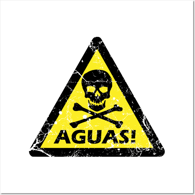 Danger(aguas) Wall Art by Uniq_Designs